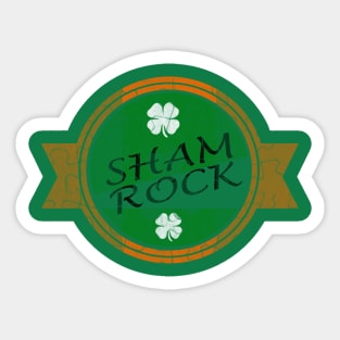 Irish Shamrock, St Patrick's Day Sticker